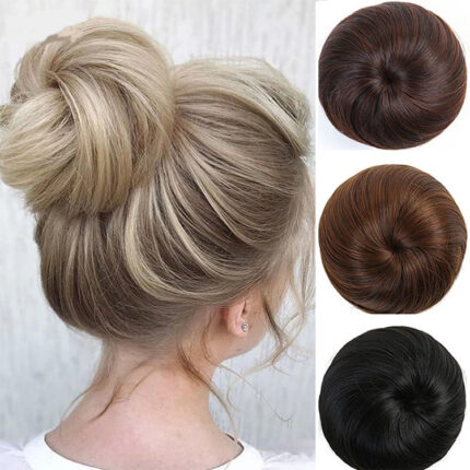Mini Space Buns Haarteil – Flauschige Mini-Dutts